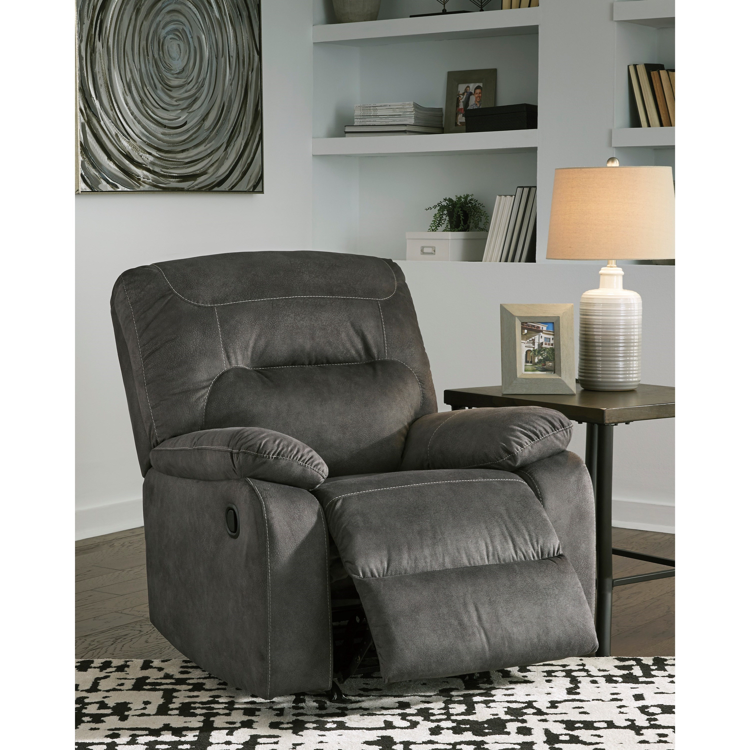 Benchcraft Bolzano Casual Rocker Recliner Furniture Barn Recliners